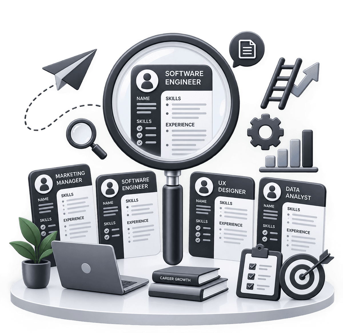 Explore Jobs Illustration
