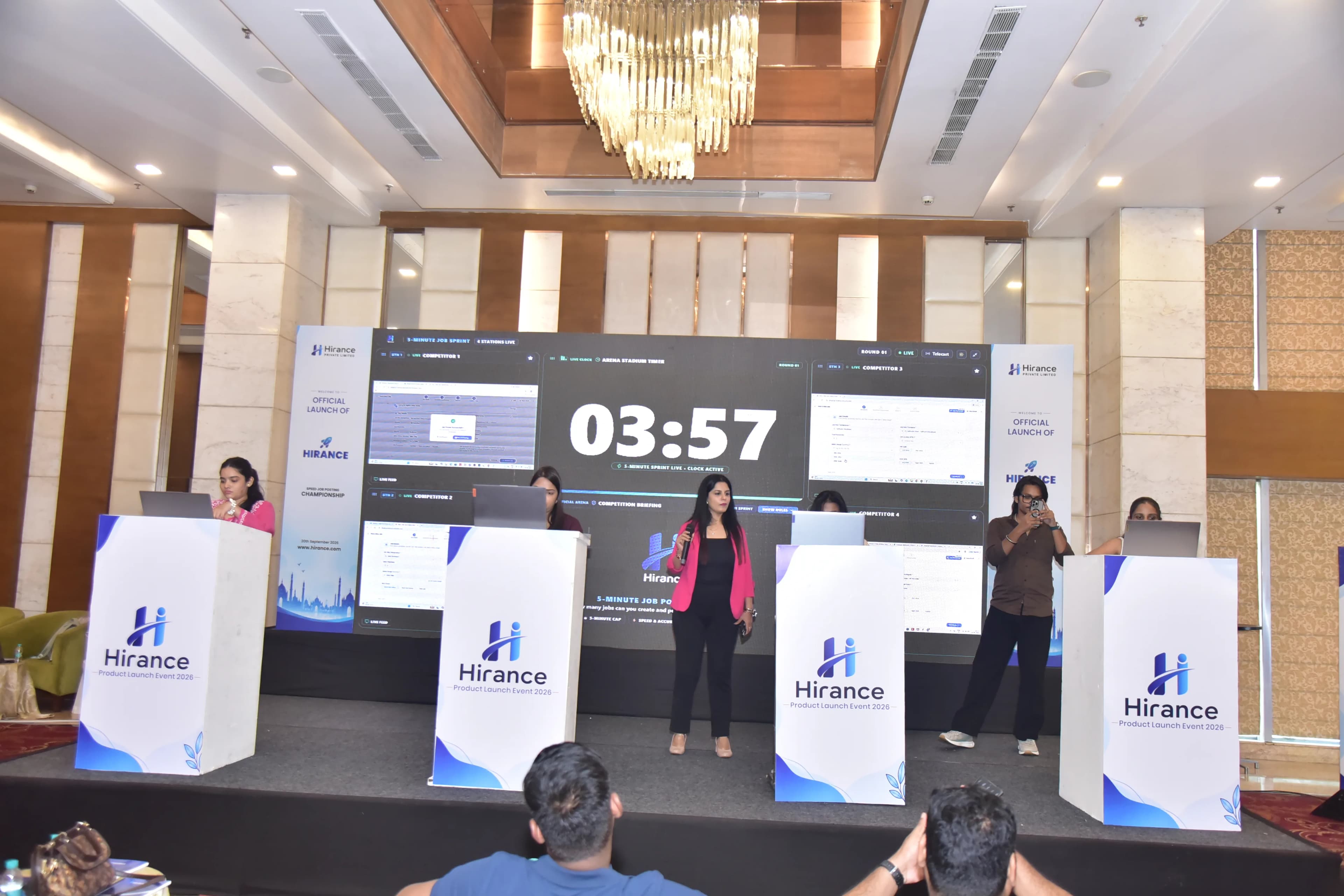 Evening Mixer at Hirance Launch Lucknow
